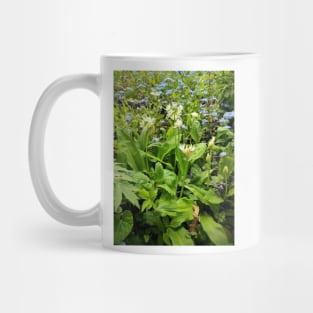 Herb bed with wild garlic Mug